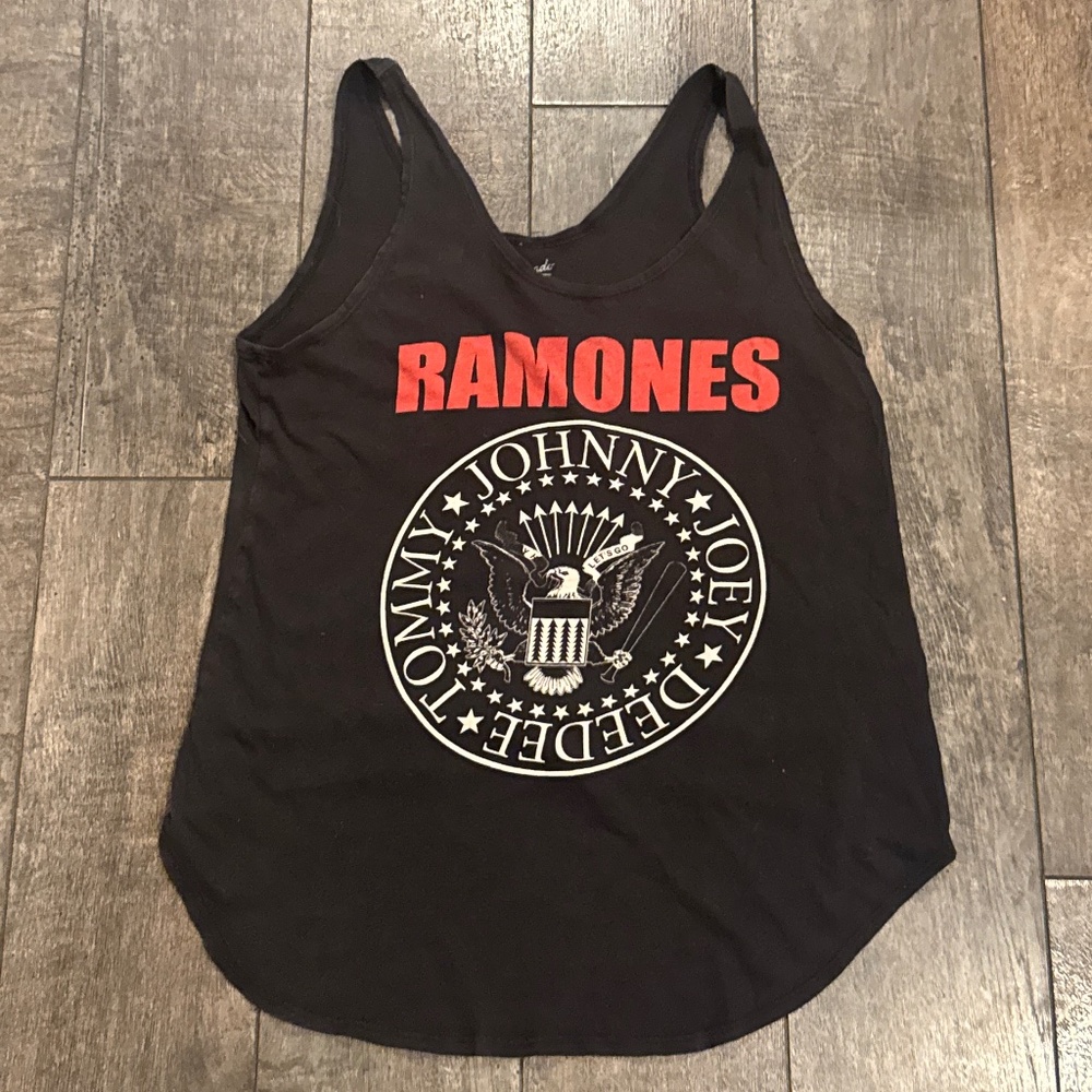 Ramones black tank top